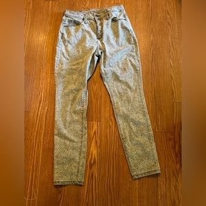 💜Universal Thread Snakeskin Grey Denim Size 8R
